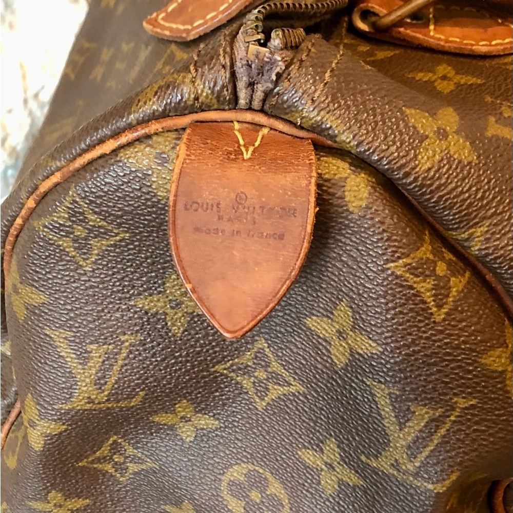 Louis VUITTON MONOGRAM SPEEDY (REHAB) - Picture 4 of 11